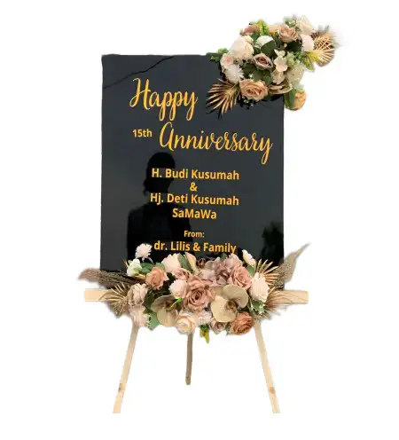 Papan Bunga Akrilik Sukawaris