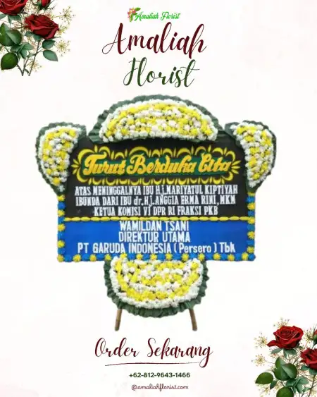 Papan Bunga Duka Sukawaris